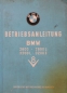 Preview: BMW 2600 - 3200 S V 8 Zylinder 1962 Betriebsanleitung (4485)